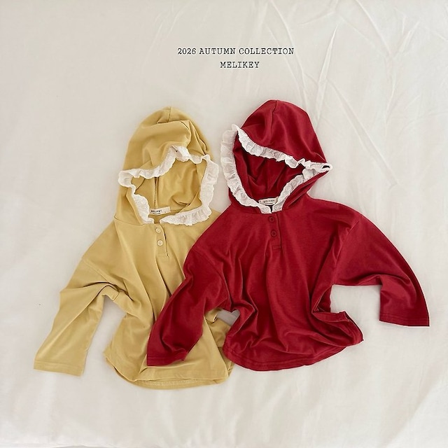 【取寄】melikey|sona hoodie|ソナフーディー|XS-JM|kids&jr|26 autumn