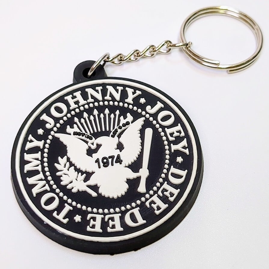 再入荷！送料無料！ ☆ラバーキーホルダー☆ 〘5266〙【RAMONES