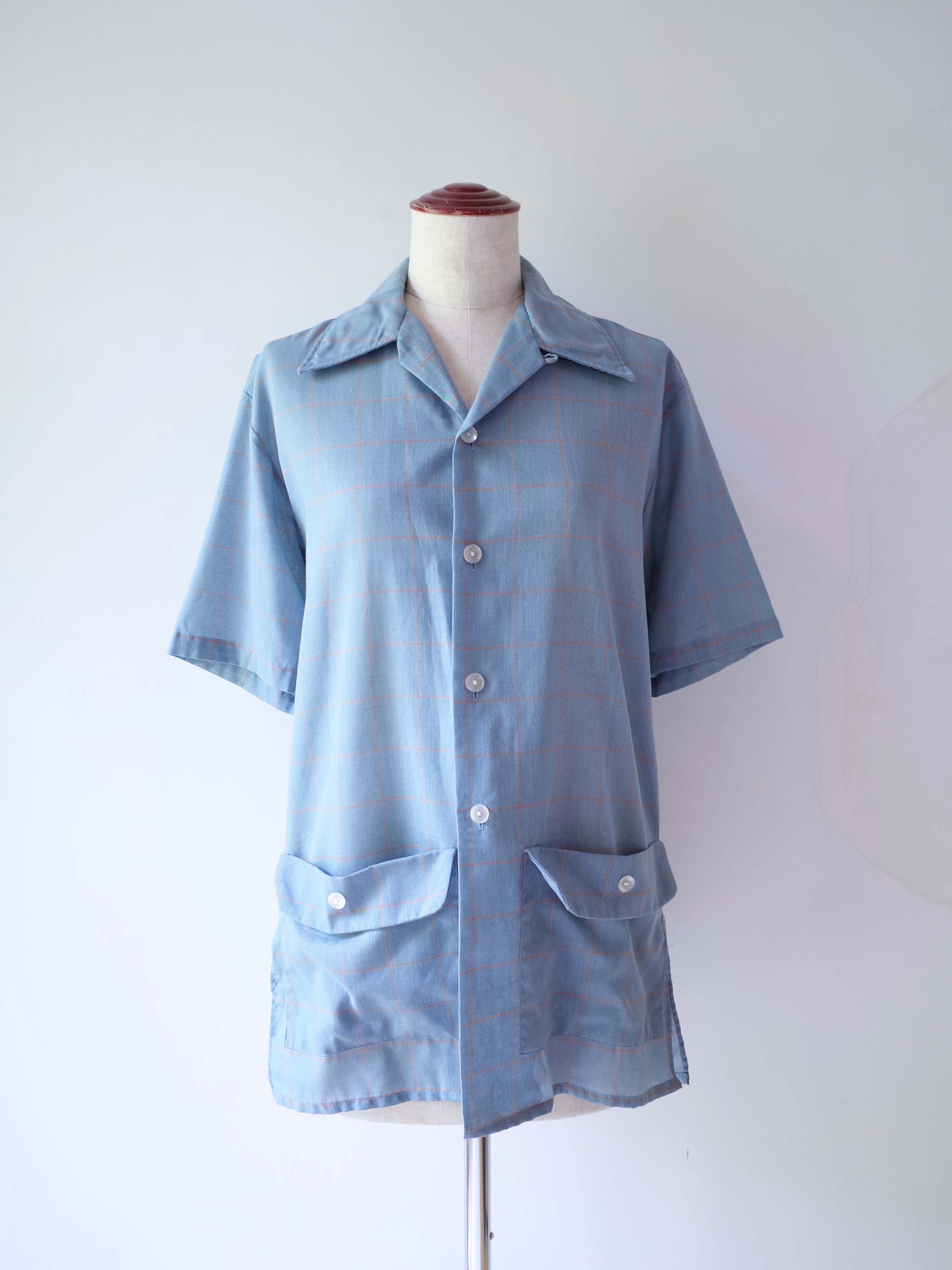 70s McGREGOR Check Short Sleeve Shirt