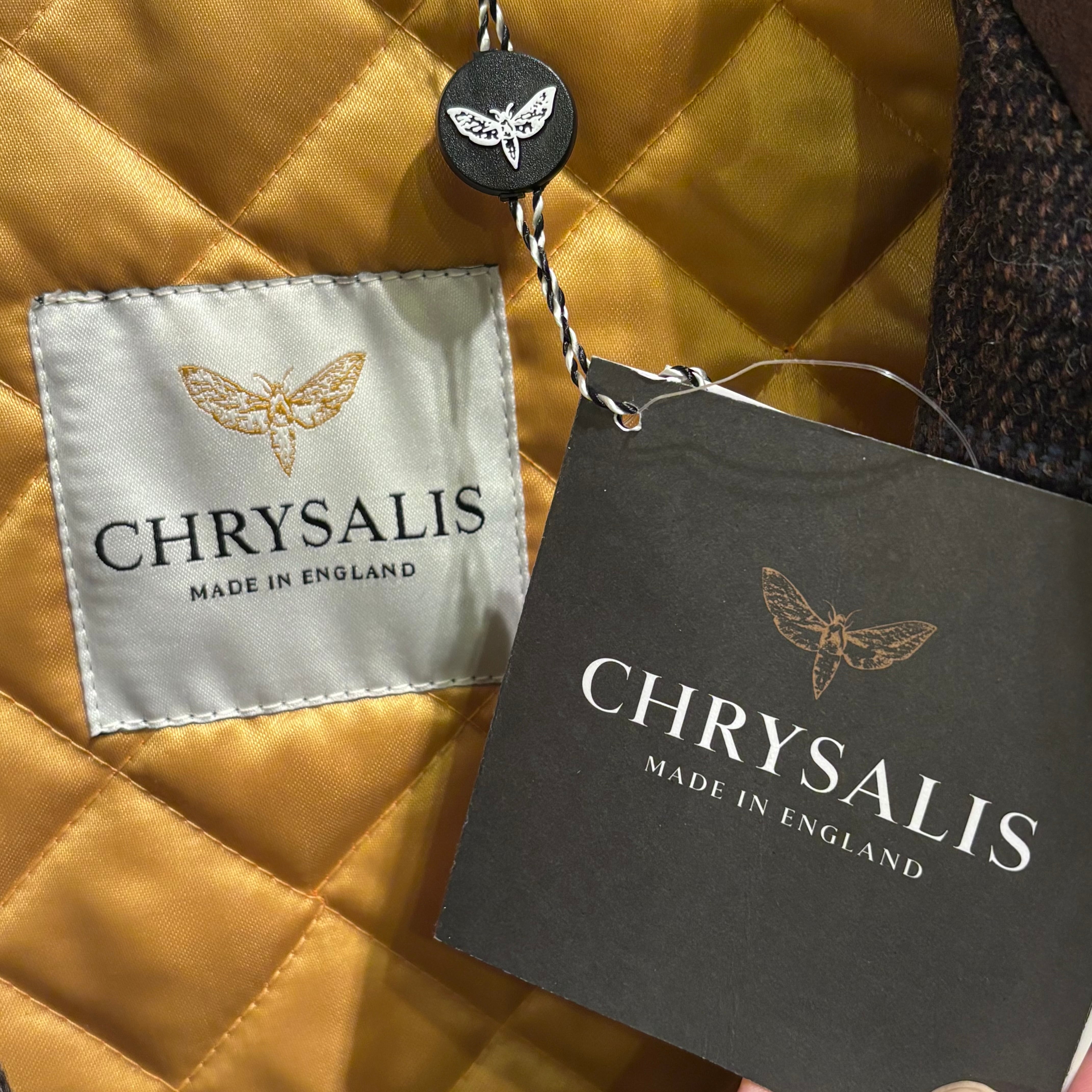 Chrysalis ｢anemone別注品｣ 4サイズ CC11 ツイードハーフコート