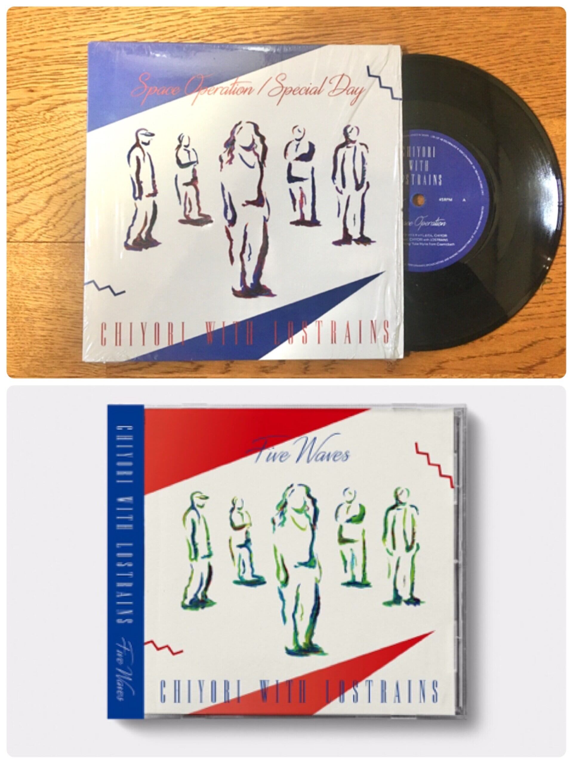 CD : CHIYORI with LOSTRAINS 「Five Waves」 | 聚楽録音