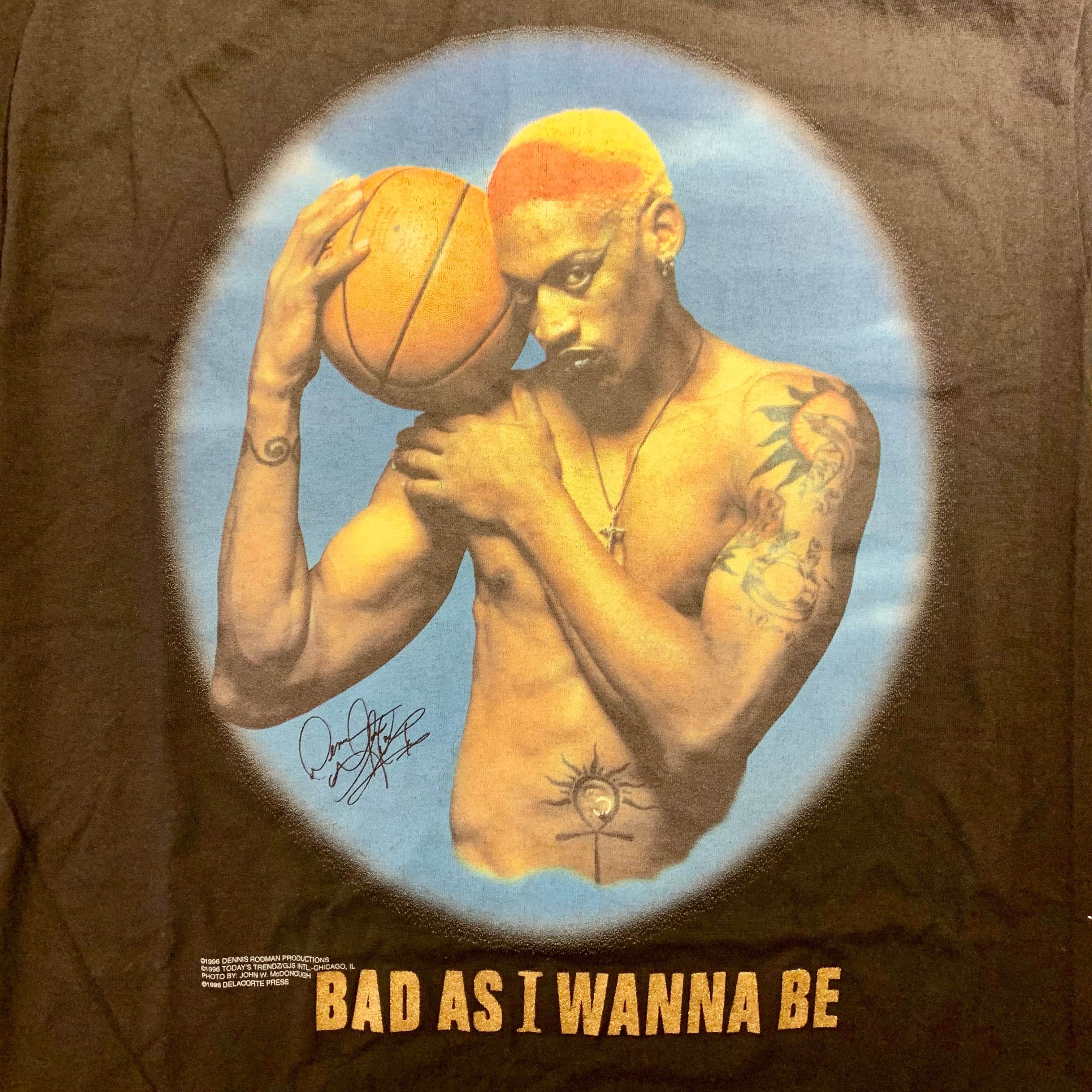 激レアデッドストック RODMAN ロッドマン 1996年製ビンテージ Tシャツ