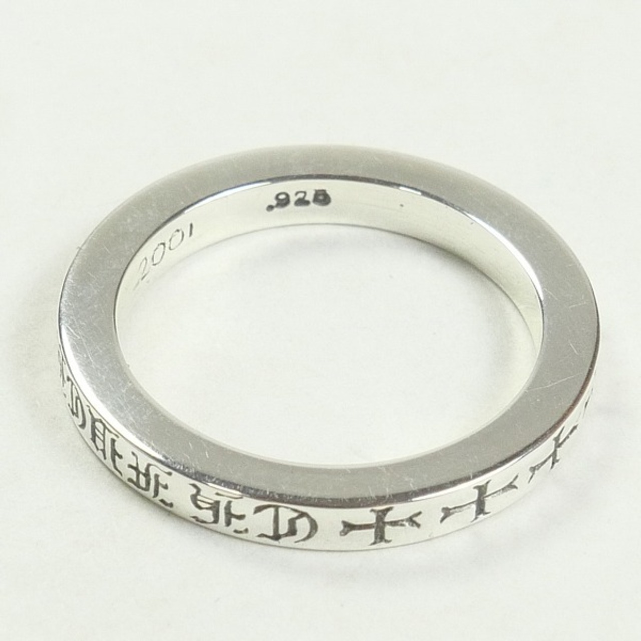 Size【23号】 CHROME HEARTS クロム・ハーツ 3MM SPACER FK YOU RING 