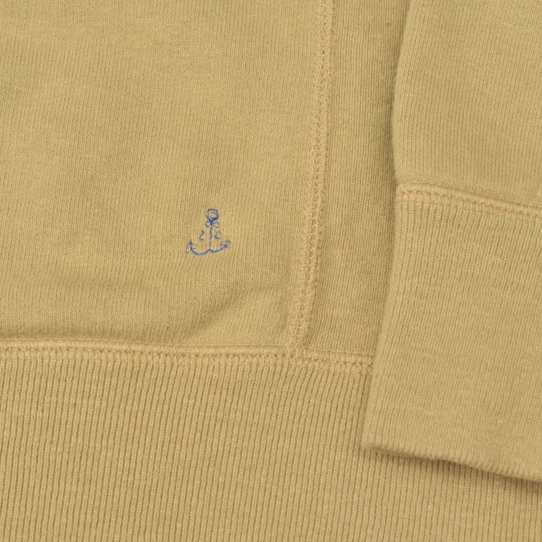 快晴堂 カイセイドウ 2022年裏起毛無地トレーナー・アンティークゴールド・サイズ5+【メンズ】