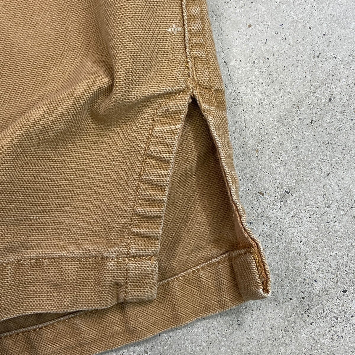 CATERPILLAR ダック地 フルジップ ワークジャケット メンズXL相当 古着