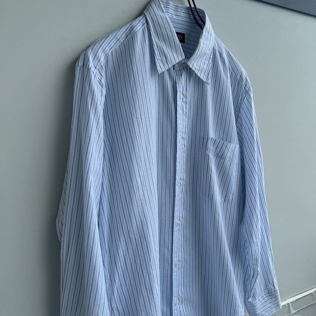 LANVIN ストライプシャツ コットン 画像2