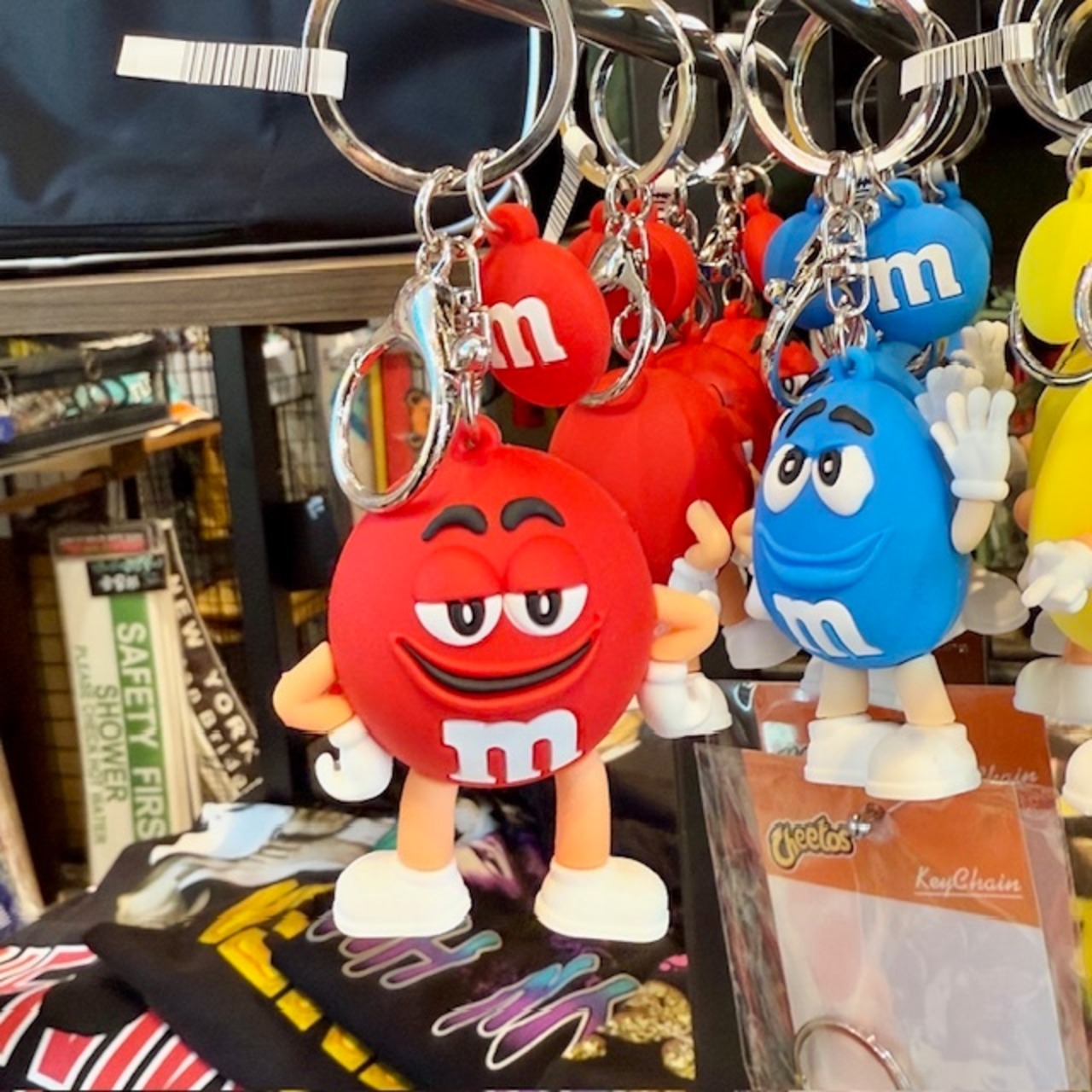 【m＆ｍ’ｓ】3Dラバーキーホルダー