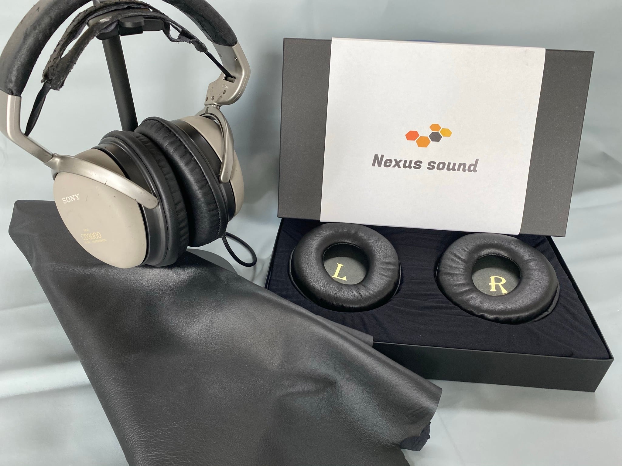 【日本製】本革仕様　ソニーMDR-CD3000用交換イヤパッド | Nexus sound online shop powered by BASE
