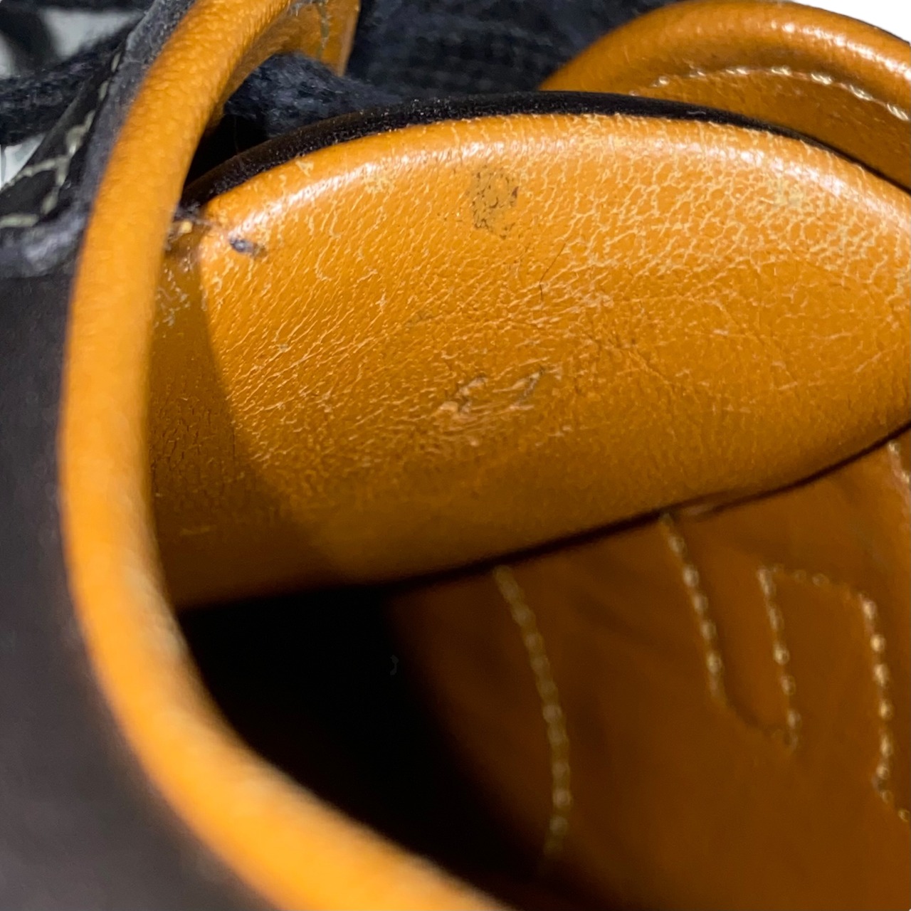 HERMES black leather sneakers “Quick”