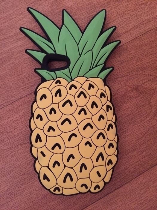 スマホケース スマホカバー パイン パイナップル iPhone6/6s/7用　4.7インチ