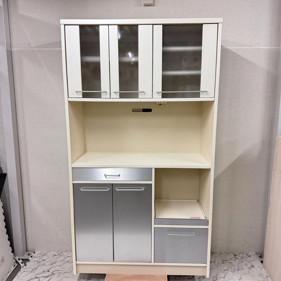 専用 18942 2枚扉キッチンボード 食器棚 幅80 マルミツ 【公式通販】