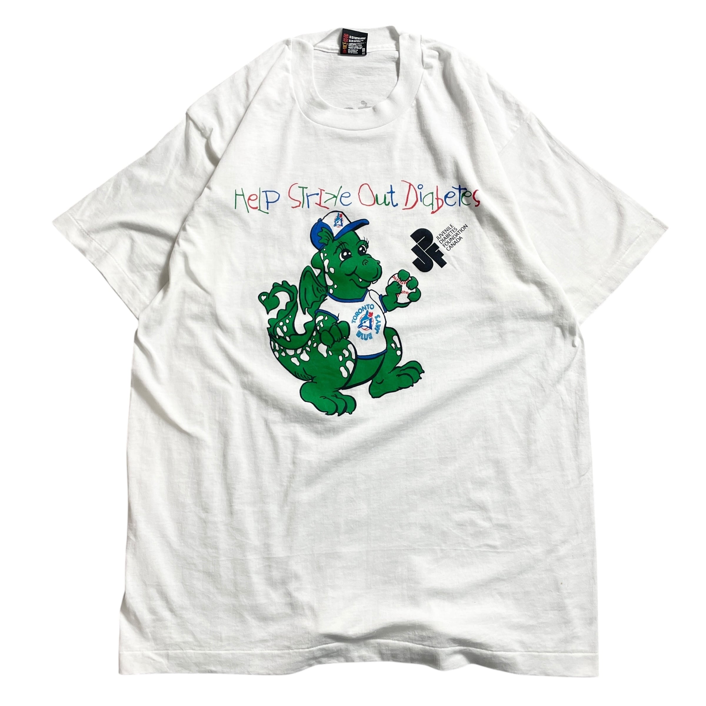 90s USA製 恐竜 チャリティ vintage T-shirt