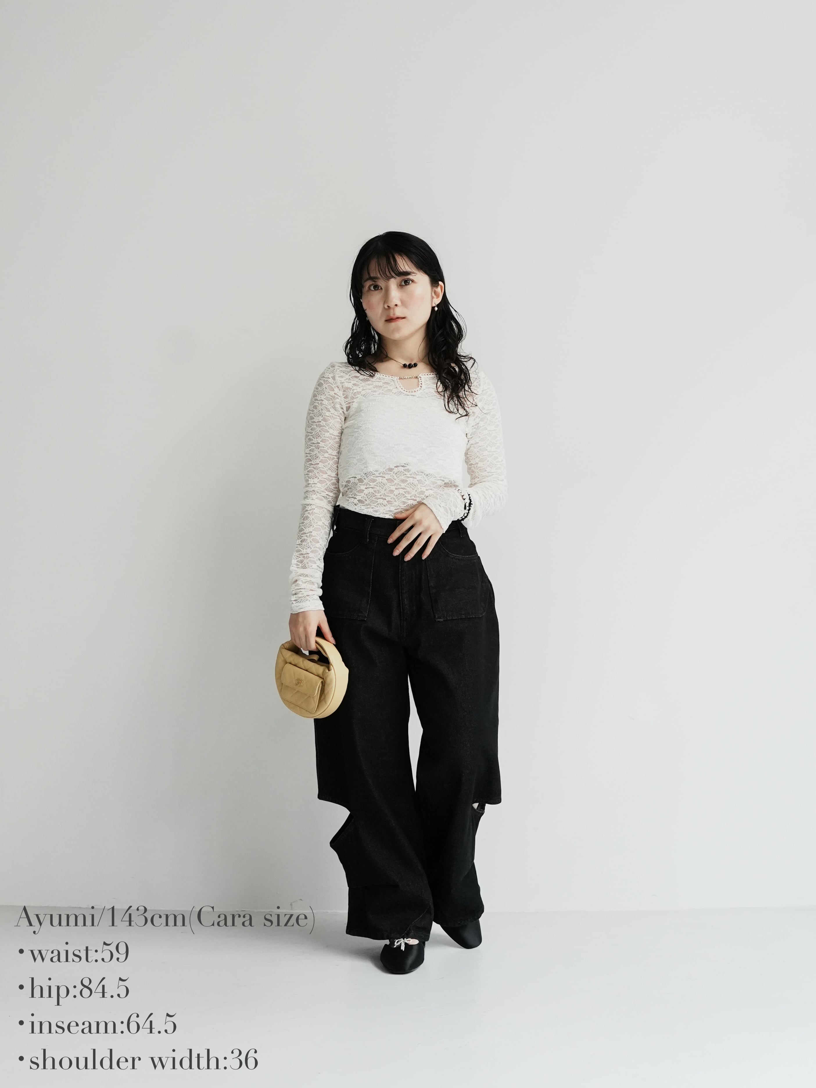 2way lace tops | Katrin TOKYO