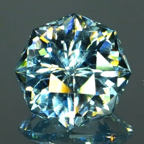【DISCOVERY】Star Rose Cut™️ 0.87ct Natural Blue Zircon