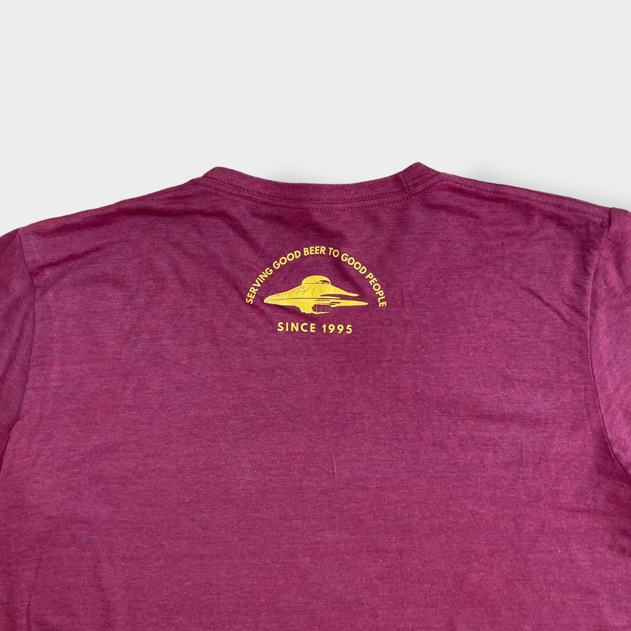 【ALLMADE】USA製 プリントTシャツ リサイクルコットン バッグロゴ L オールメイド us古着