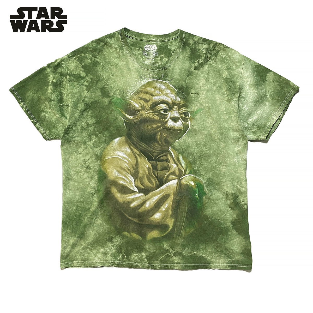 USA 古着 映画 スターウォーズ ジェダイ ヨーダ キャラクター Tシャツ 
