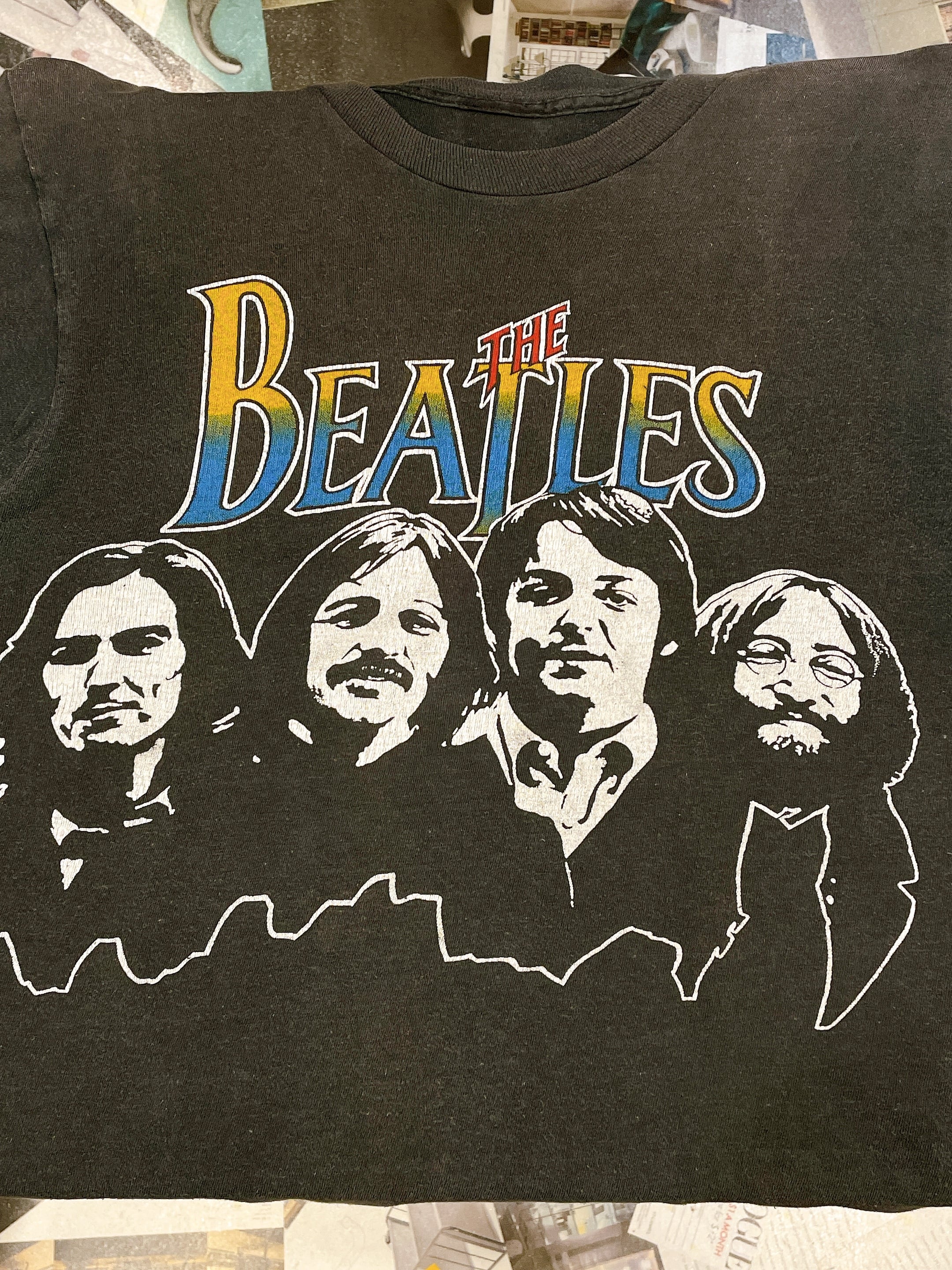 【US限定】The Beatles ビートルズ ヴィンテージ風Tシャツ L