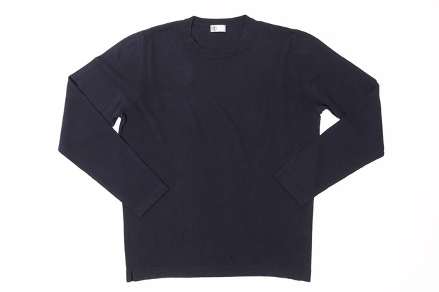 ATELIER BRIO PECHINO コットンシルクニット（Navy）