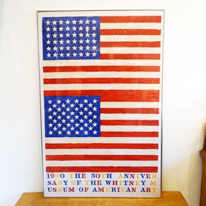 1980s Jasper Johns 「The Whitney Museum 」 lithograph
