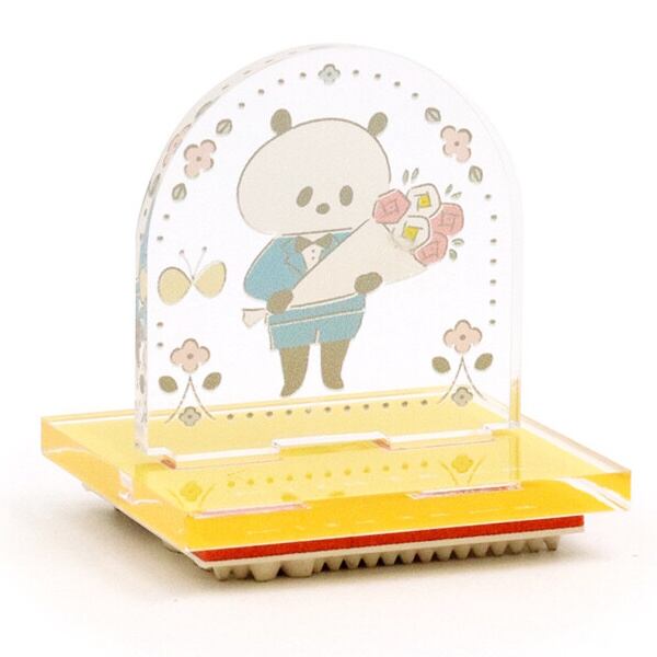 限定品　mizutama はりこパンダ SALE】アクリルスタンドはんこ mizutama パンダ | ぶんぐマート