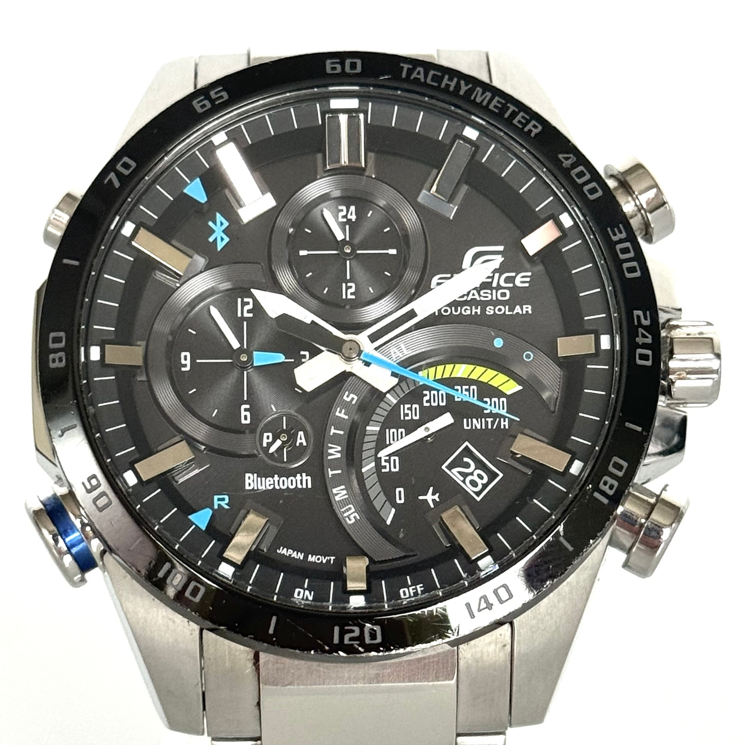 カシオ エディフィス Bluetooth ソーラー EQB-500 ブラック