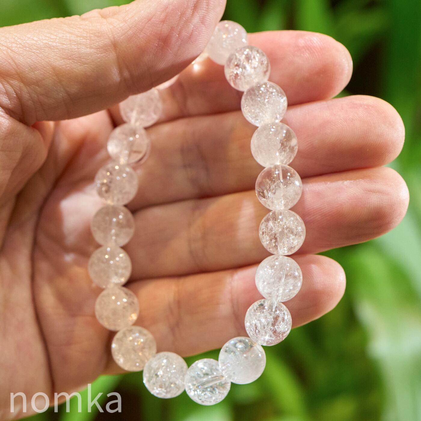 光を束ねる虹のプリズム】ブラジル産 天然アイリスクォーツ 10mm 光を束ねる虹のプリズム】ブラジル産 天然アイリスクォーツ 10mm