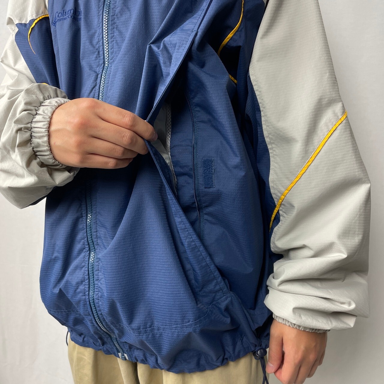 00年代 Columbia コロンビア マウンテンパーカー ハイネック メンズXL 