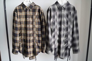 Shirring shirt_S/M size