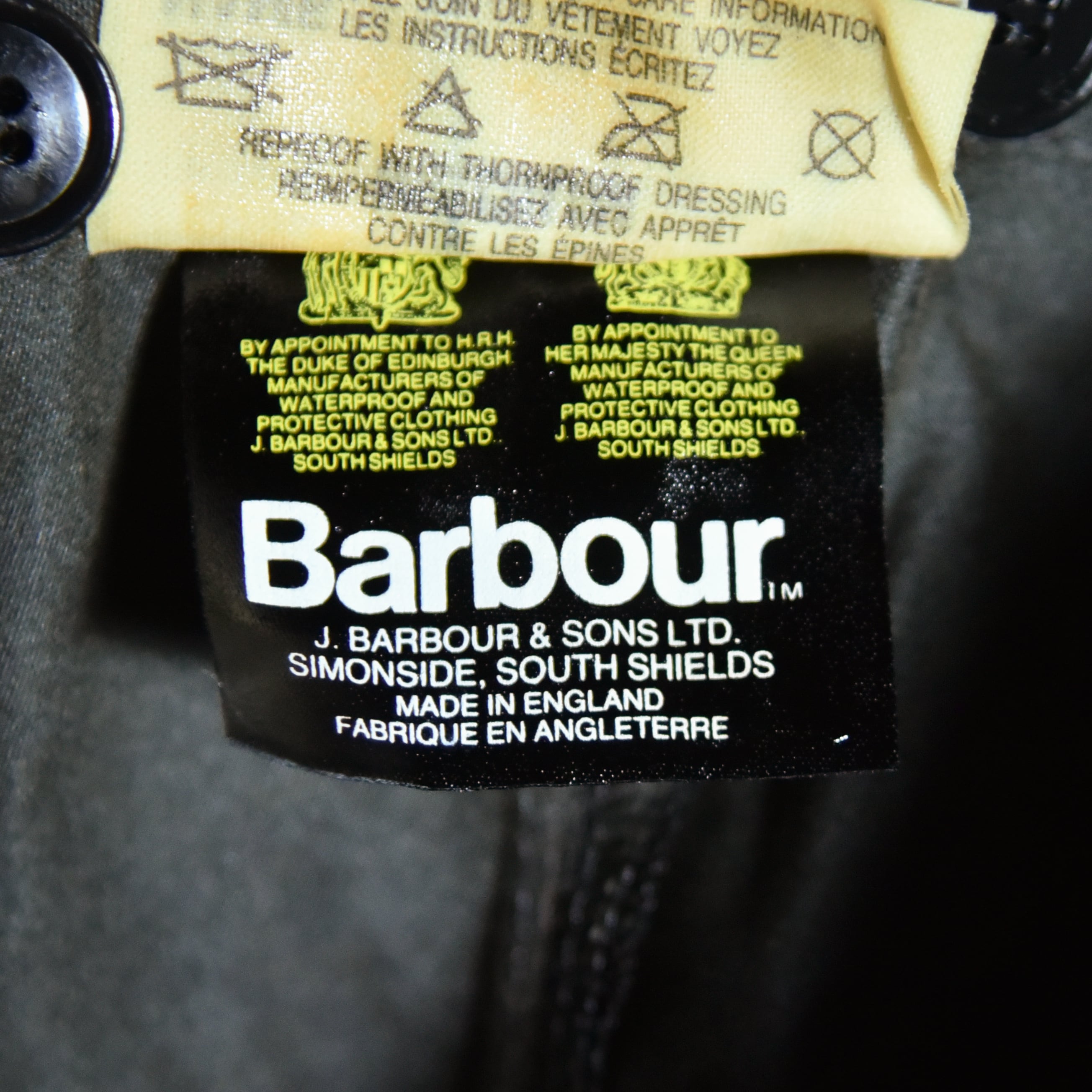 DEAD STOCK】80s Barbour SOLWAY ZIPPER Full Set バブアー ソル DEAD STOCK】80s Barbour SOLWAY ZIPPER Full Set バブアー ソル