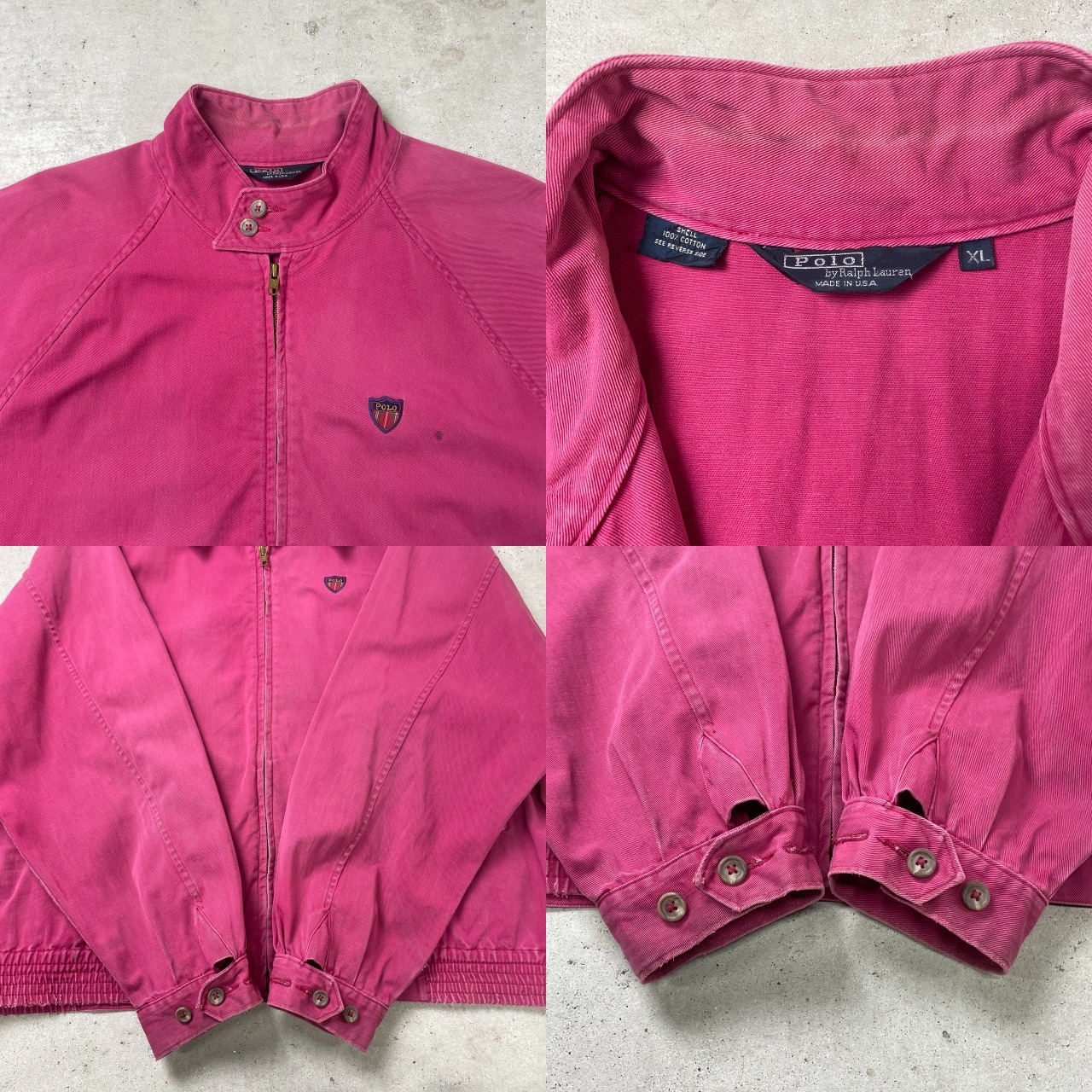 90年代 USA製 ポロバイラルフローレン スイングトップ メンズXL 古着 
