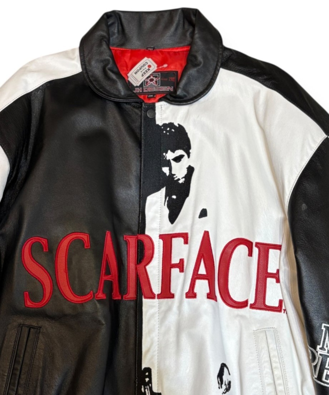 2000s Jeff Hamilton Scarface レザージャケット
