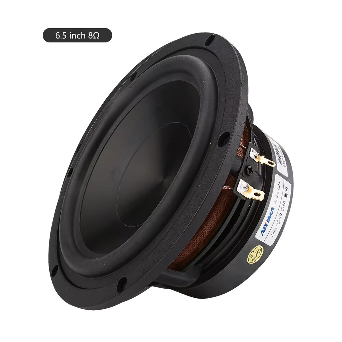 スピーカーユニット 1個 6.5インチ 100W ウーファー 4オーム 8オーム