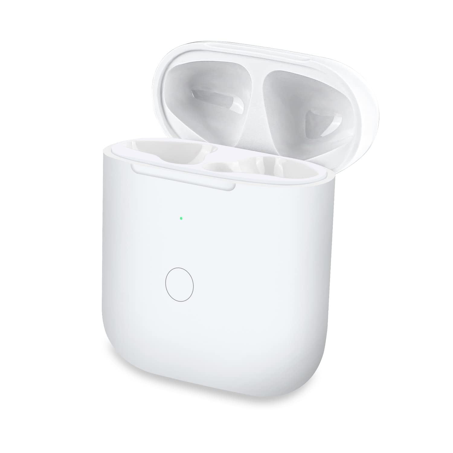 【人気】充電ケース AirPods1&2との互換性あり AirPods用充電ケース 大容量 AirPods1&2専用充電ケース ワイヤレス充電可 Airpods用充電器 Bluetoothペアリング可能 エアーポッズ用ケース セキュリティチェック