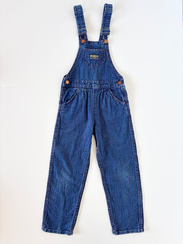 【5T・vintage 】OshKosh デニムオーバーオール