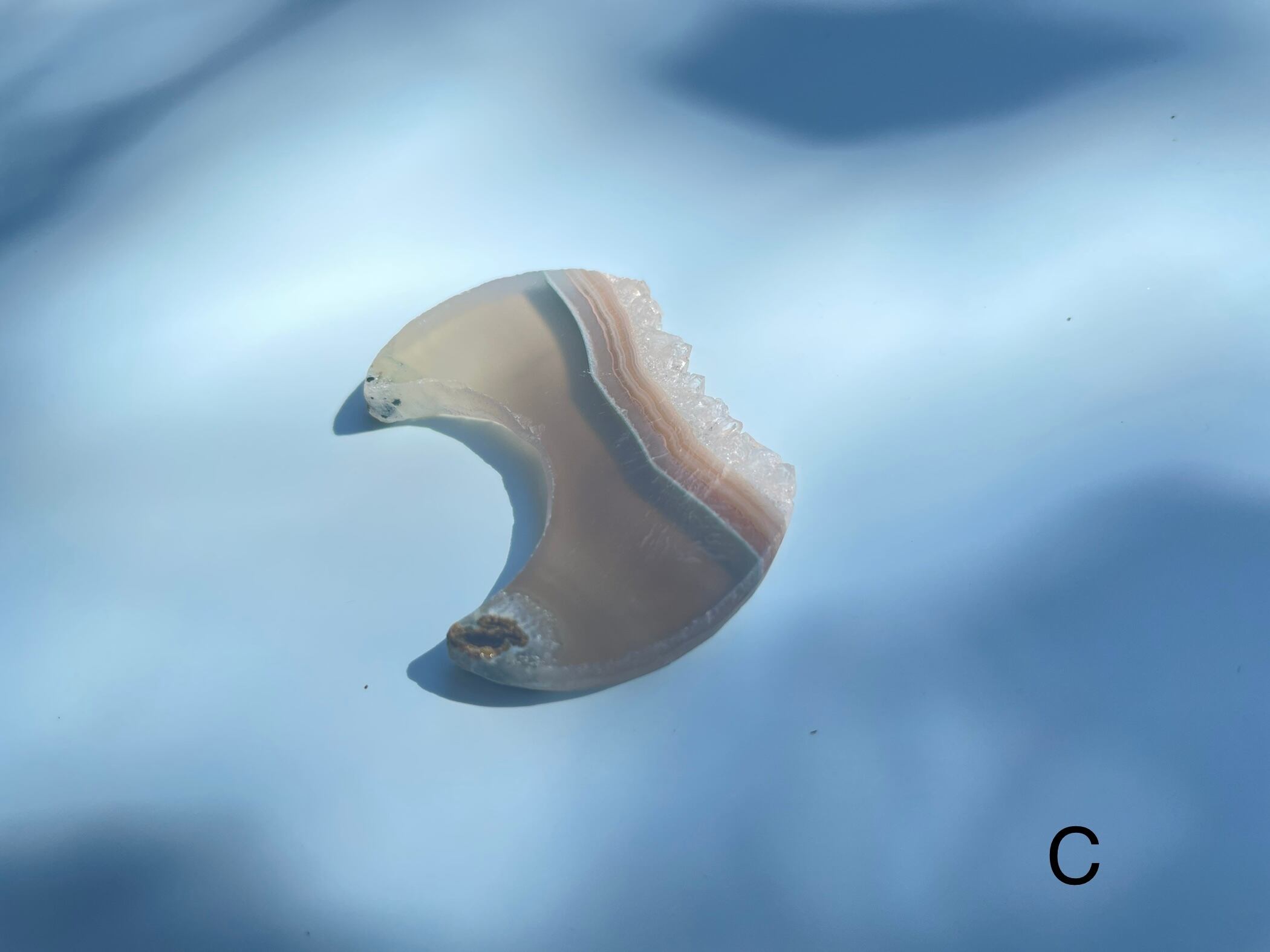 Agate Moon / 瑪瑙　月　L