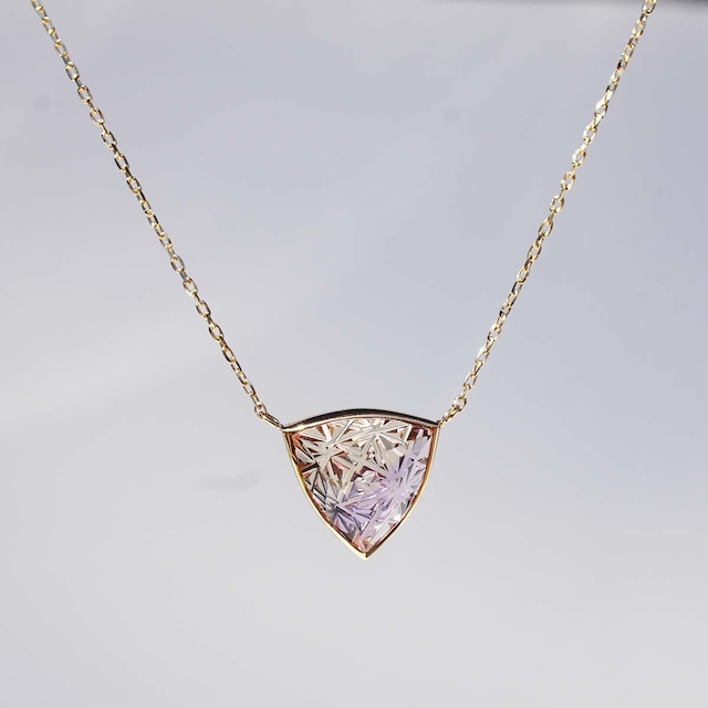 KIRIKO / Ametrine Necklace (Trilliant / KN001-AT)