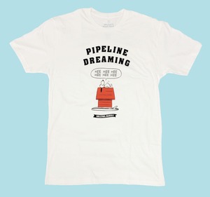 スヌーピーTシャツ （PIPELINE DREAMING）