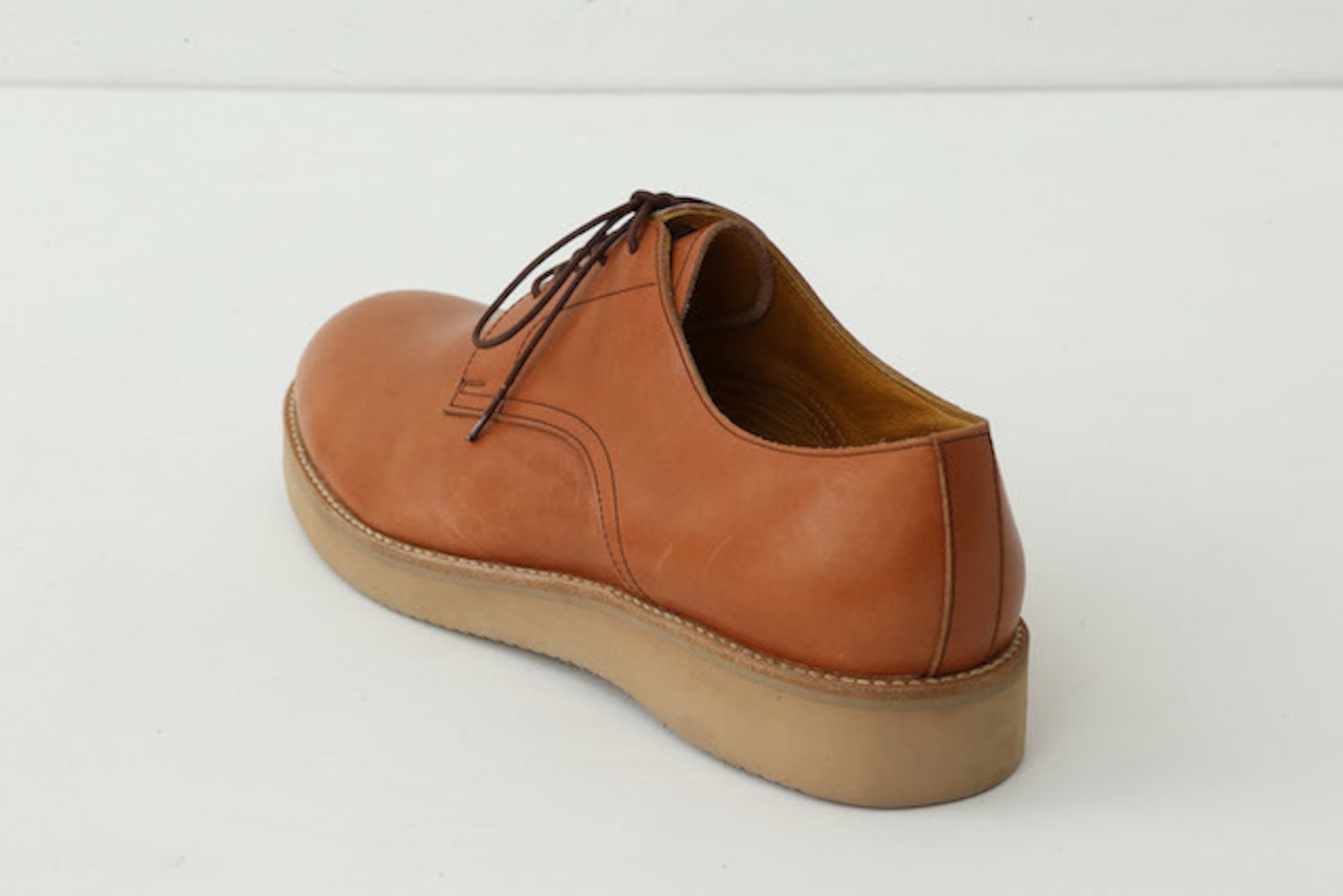 PLAIN TOE BLUCHER (WEDGE SOLE)