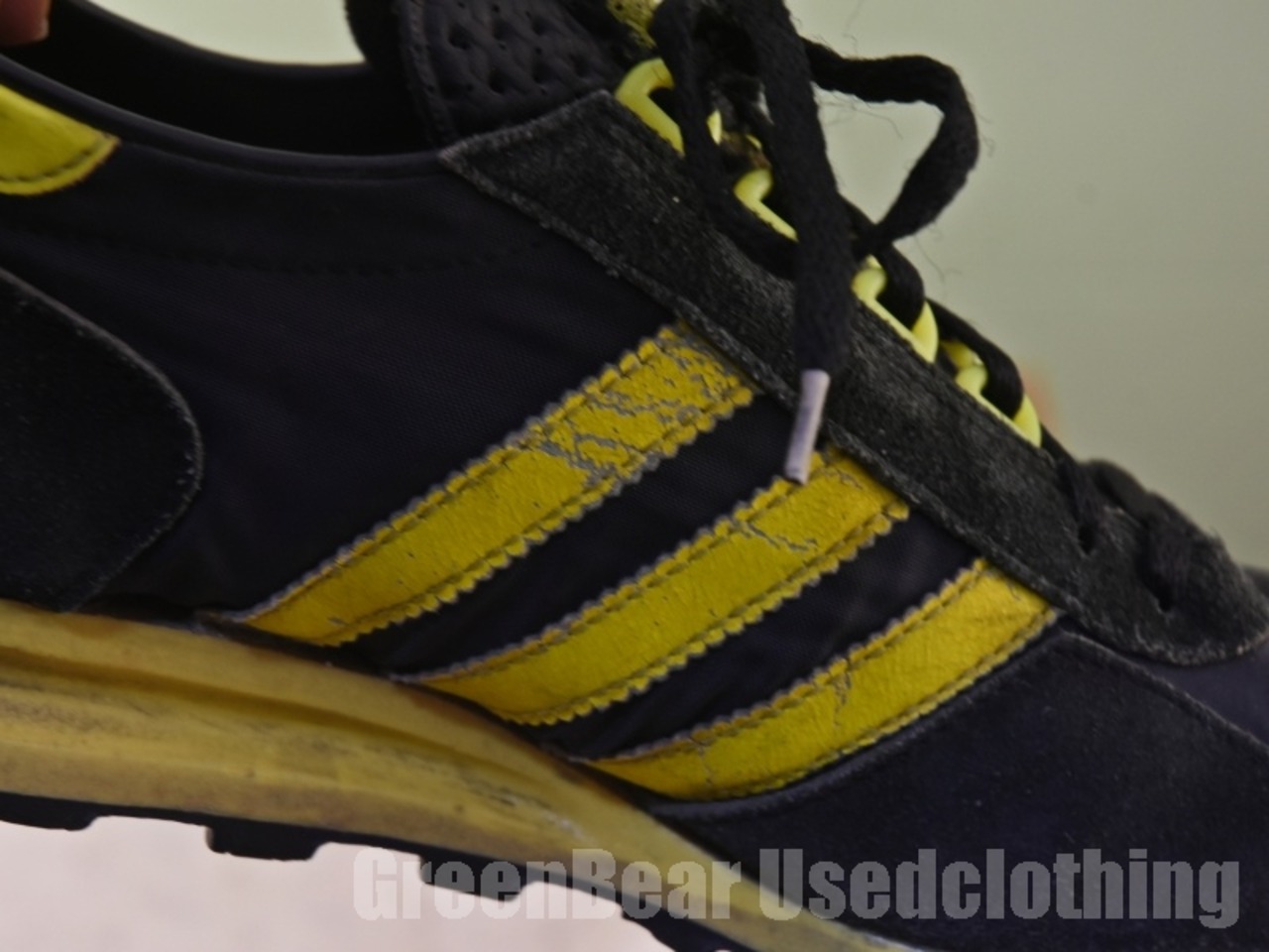ビンテージ アディダス adidas フォーミュラ1 スニーカー 黒×黄 メンズ 