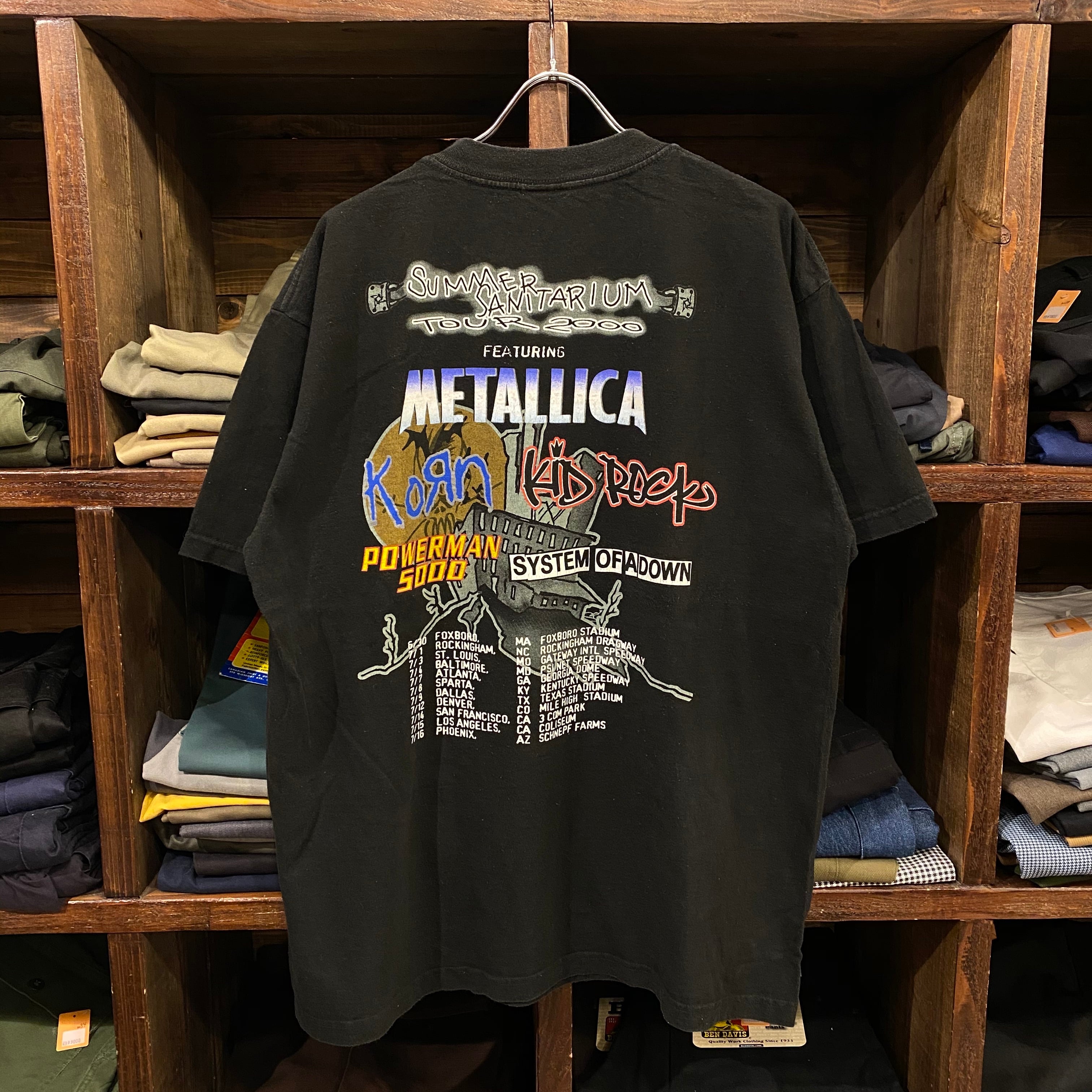 00s Metallica SUMMER SANITARIUM TOUR T-Shirt | VOSTOK 00s Metallica SUMMER SANITARIUM TOUR T-Shirt | VOSTOK