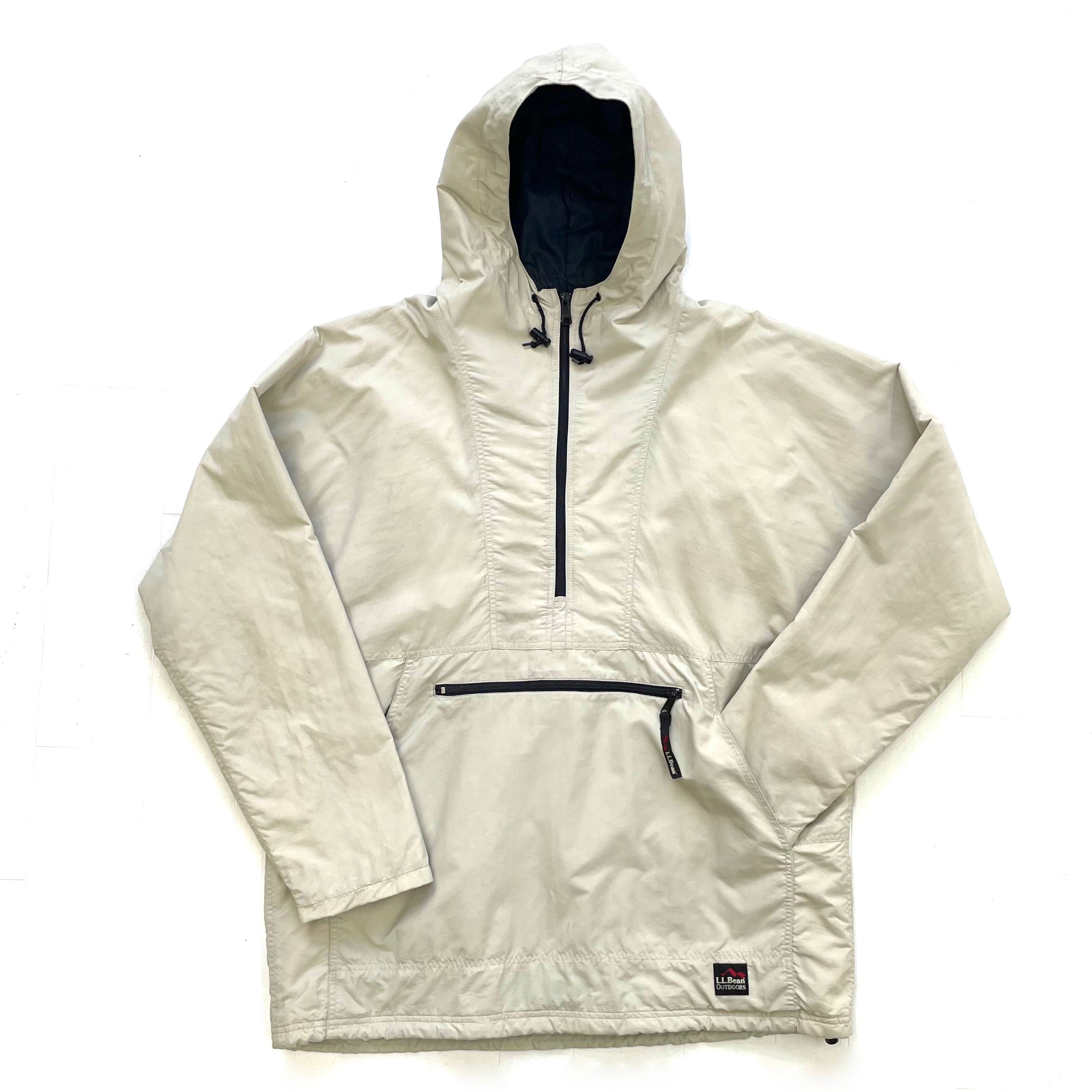 2000's L.L.Bean 3M Thinsulate anorak ベージュ アノラックパーカー