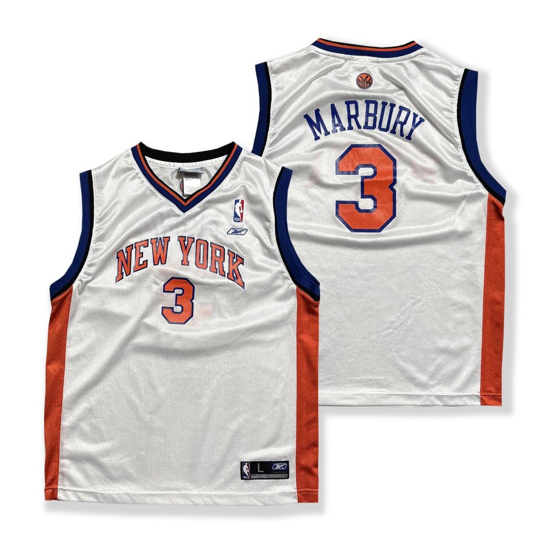 Stephon Marbury 【New York Knicks】 Kids Game Shirt. Reebok