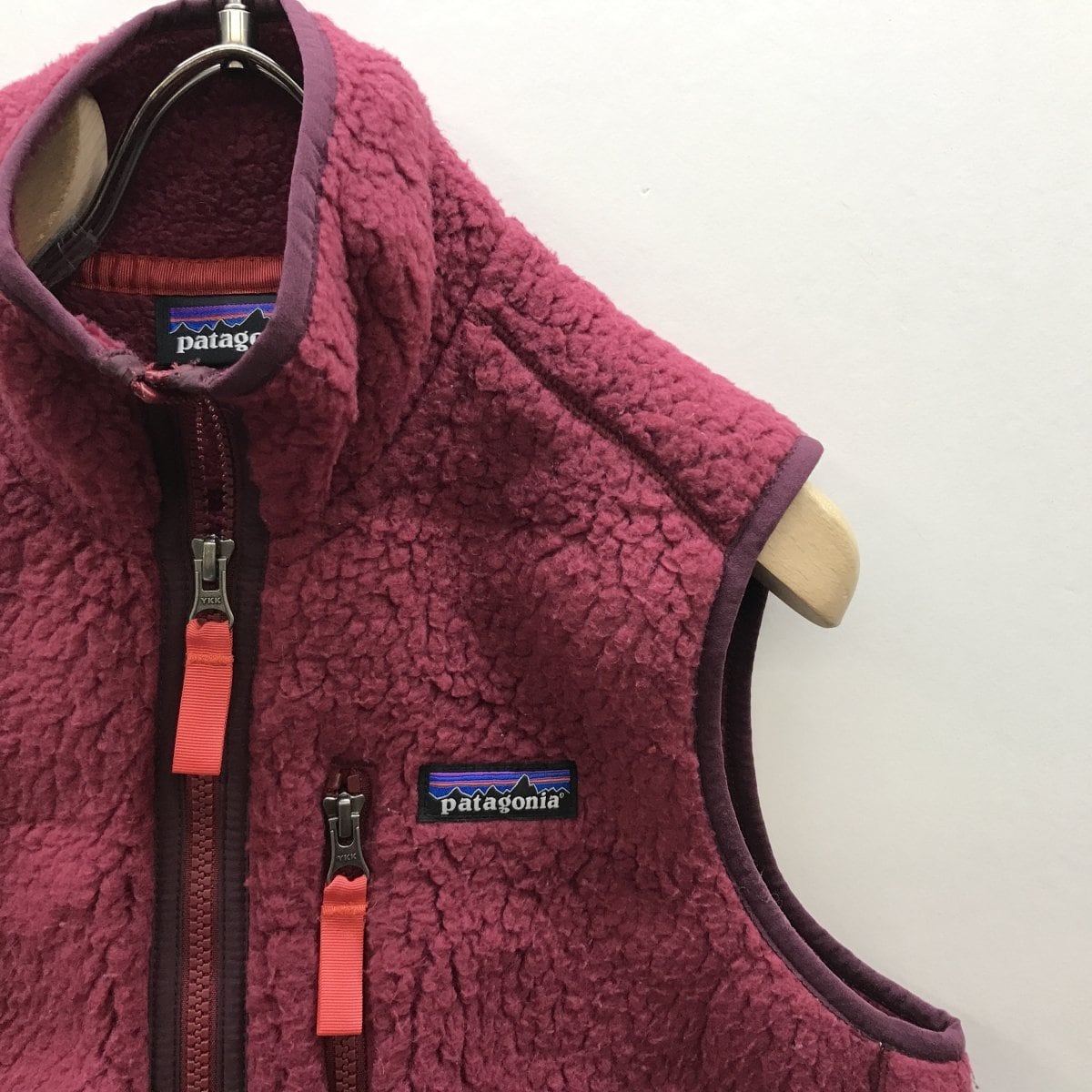 PATAGONIA パタゴニア ウィメンズレトロパイルベスト ターキーレッド S