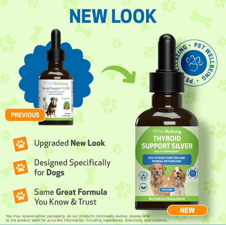 犬・猫「甲状腺機能低下症」液体サプリメント/ Thyroid Support Silver