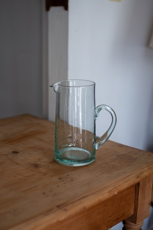 recycle glass pitcher