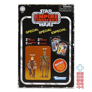 スター・ウォーズ レトロコレクション バウンティハンターズ (デンガー & IG-88) アクションフィギュア [ESB] 未開封