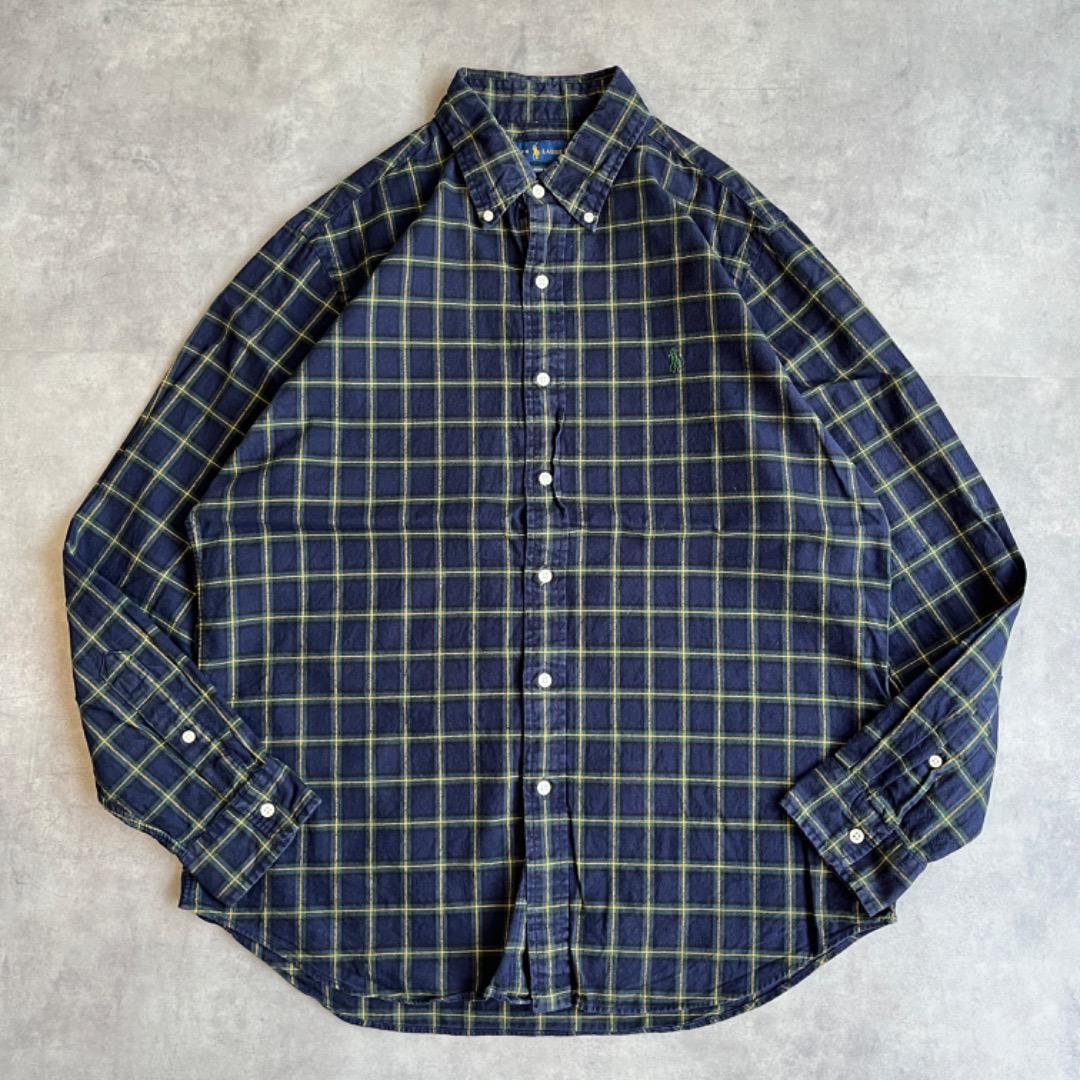 ラルフローレン　ポロシャツ　刺繍　ビッグポニー BLACKWATCH ラルフローレン ポロシャツ 刺繍 ビッグポニー BLACKWATCH（ポロ