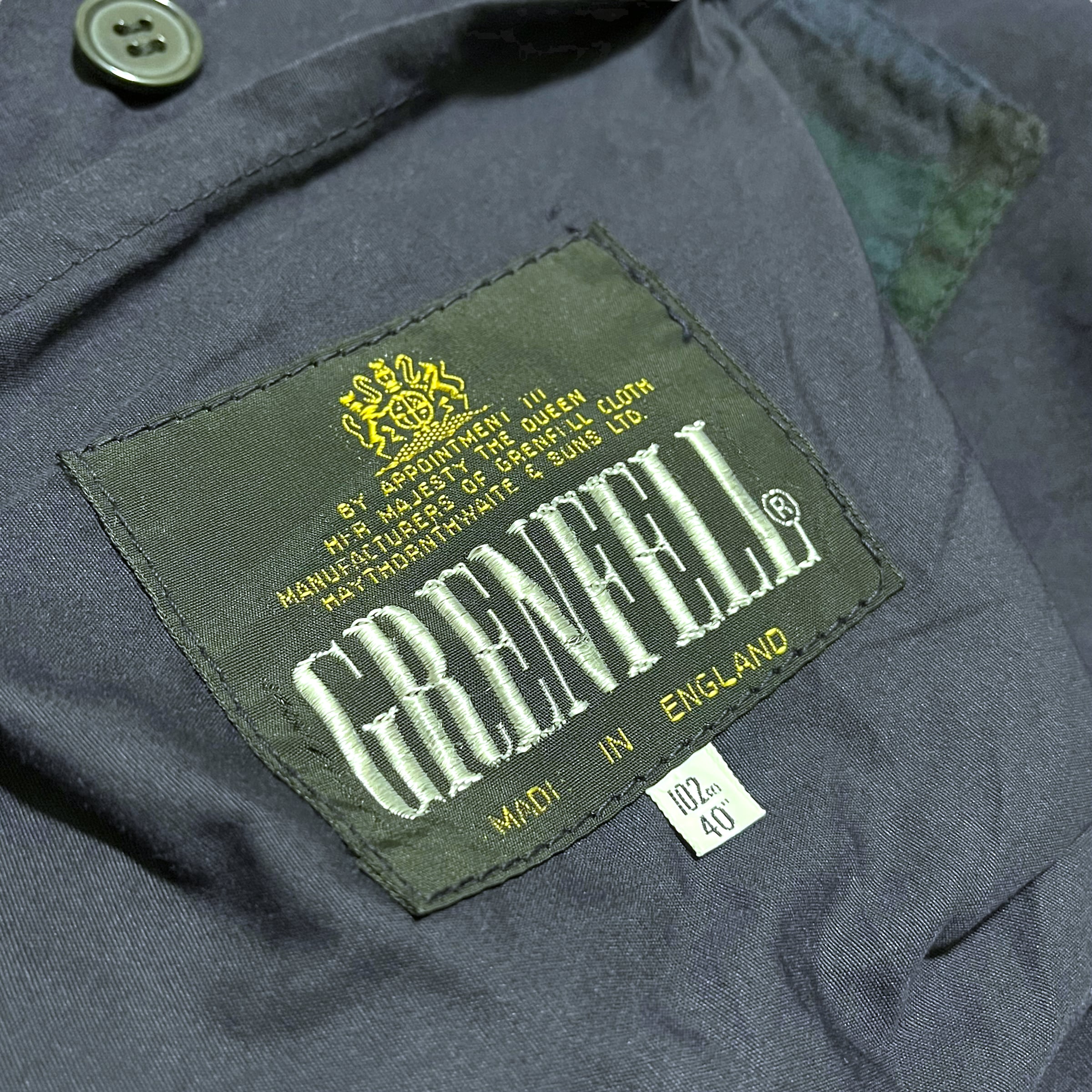 GRENFELL】グレンフェル リバーシブルハリントンジャケット MADE GRENFELL】グレンフェル リバーシブルハリントンジャケット MADE
