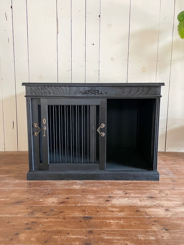 オーダーメイドドッグゲージ 1方柵・室内用犬小屋 (おしゃれな室内用ドッグハウス)W1500