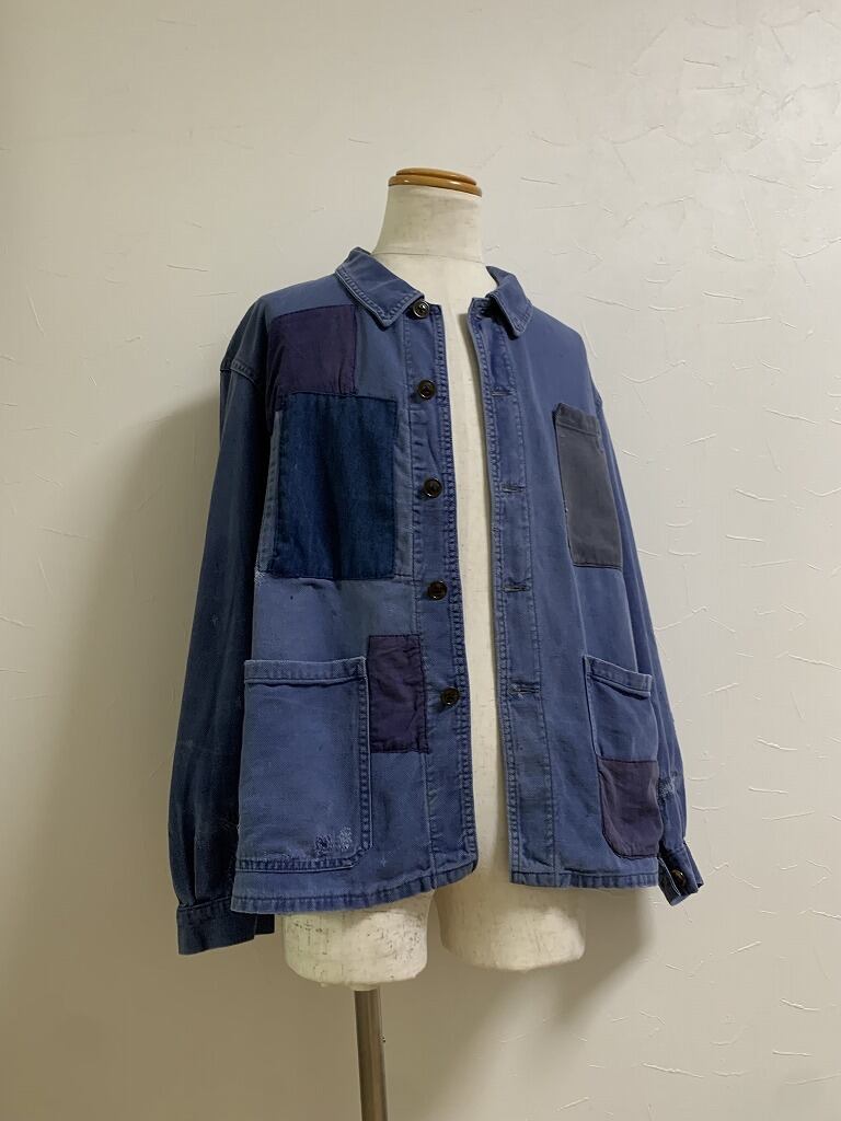 1960~70's Euro Work Jacket "Patchwork Repair"